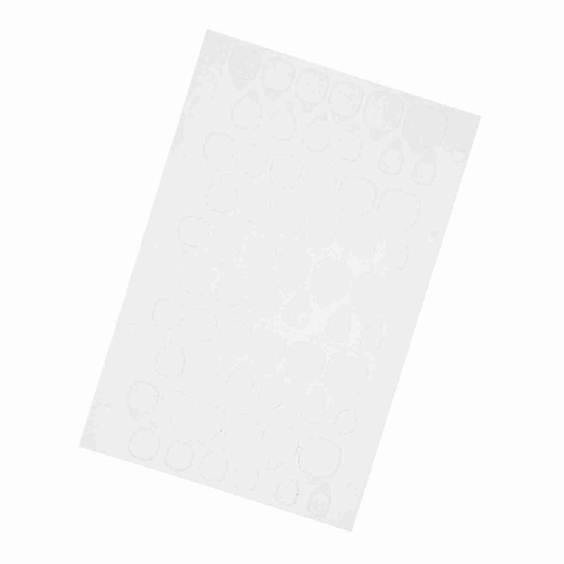 50 ورقة/مجموعة شريط لاصق شفاف مزدوج الجانب لاظافر وهمية - Image 4