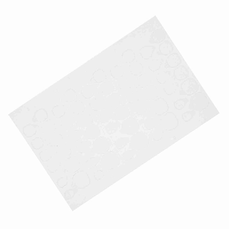 50 ورقة/مجموعة شريط لاصق شفاف مزدوج الجانب لاظافر وهمية - Image 2