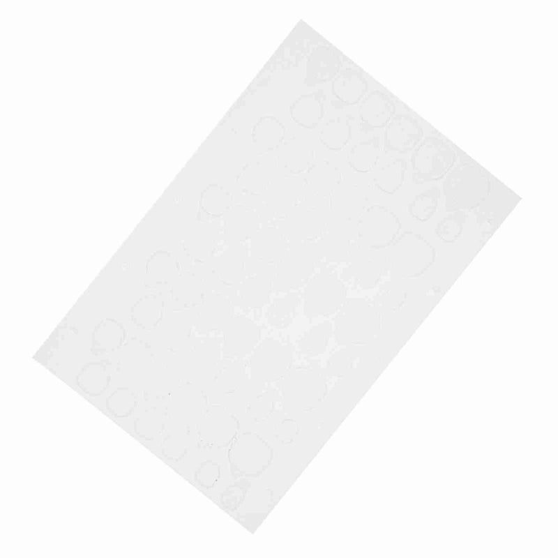 50 ورقة/مجموعة شريط لاصق شفاف مزدوج الجانب لاظافر وهمية - Image 3