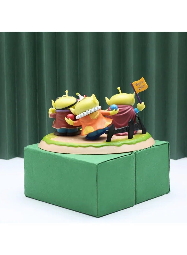 general Toy Story Three-Eyed Boy Box Cake Baking Accessories Car Model Ornaments Exquisite Shape - Image 2