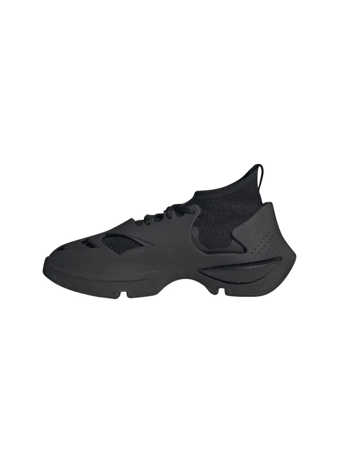 adidas Originals Asmc Sportswear Run Black Training Shoes For Unisex 3.5