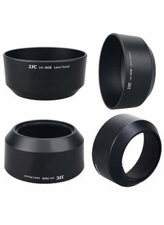 JJC Reversible Bayonet Lens Hood Shade for Olympus M.Zuiko Digital 45mm F1.8 Lens / M4518 Replaces Olympus Lens Hood LH-40B - Black  - Image 2