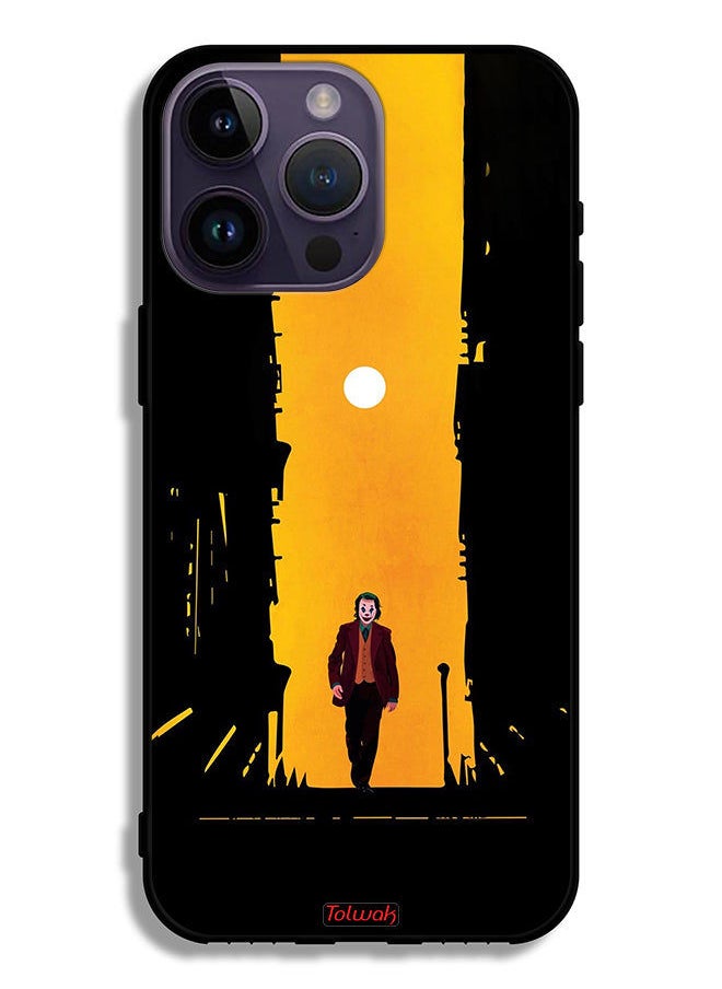 Tolwak Apple iPhone 14 Pro Max Protective Case Joker Abstract Digital Artwork  - Image 2
