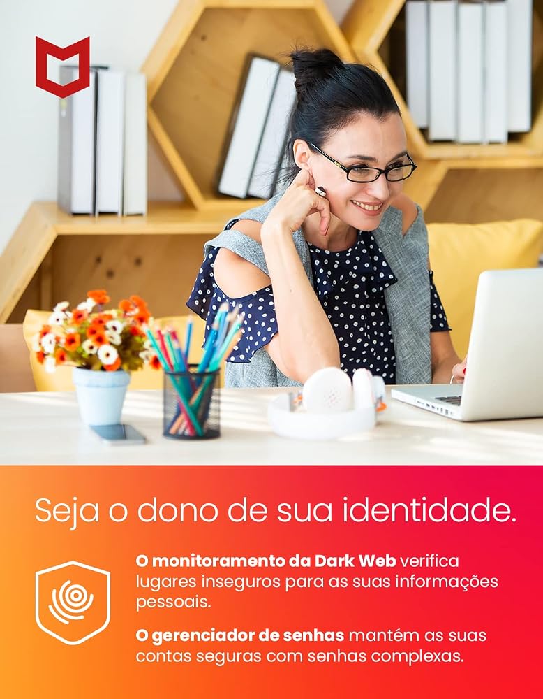 McAfee Total Protection 10 + VPN - Antivirus - Award-Winning Multi-Device Digital Threat Protection Program - 10 Devices - Card - Image 4