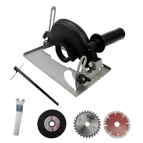 Dnyta Angle Grinder Holder 45 Degree Adjustable Cutting Machine Base Angle Grinder Accessories Shield Cover for 100125mm Adjustable Anglegrinder Bracket - Image 1
