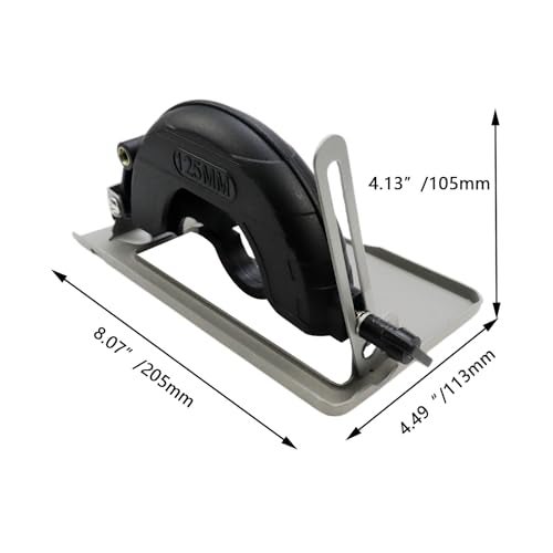 Dnyta Angle Grinder Holder 45 Degree Adjustable Cutting Machine Base Angle Grinder Accessories Shield Cover for 100125mm Adjustable Anglegrinder Bracket - Image 3
