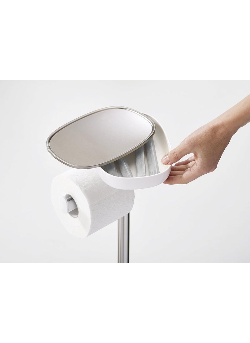 Joseph Joseph Joseph Joseph EasyStore™ Toilet Paper Holder with Flex™ Steel Toilet Brush  - Image 5