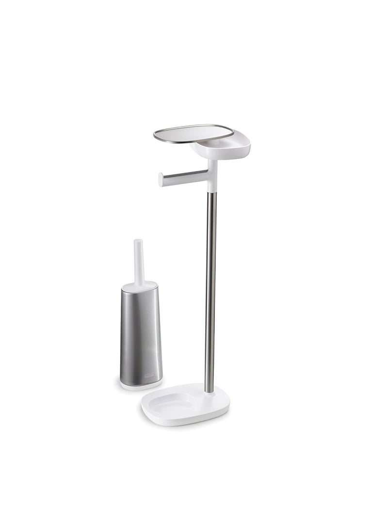 Joseph Joseph Joseph Joseph EasyStore™ Toilet Paper Holder with Flex™ Steel Toilet Brush  - Image 2