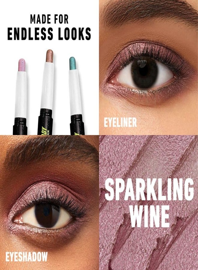 Elitty Eyeshadow Stick | Shimmer | Waterproof | Easy to blend, non creasy, Beginner's Friendly eyeshadow | More than 24 Hour Stay | Sparkling Wine (Wine Red), 1.7g - Image 4