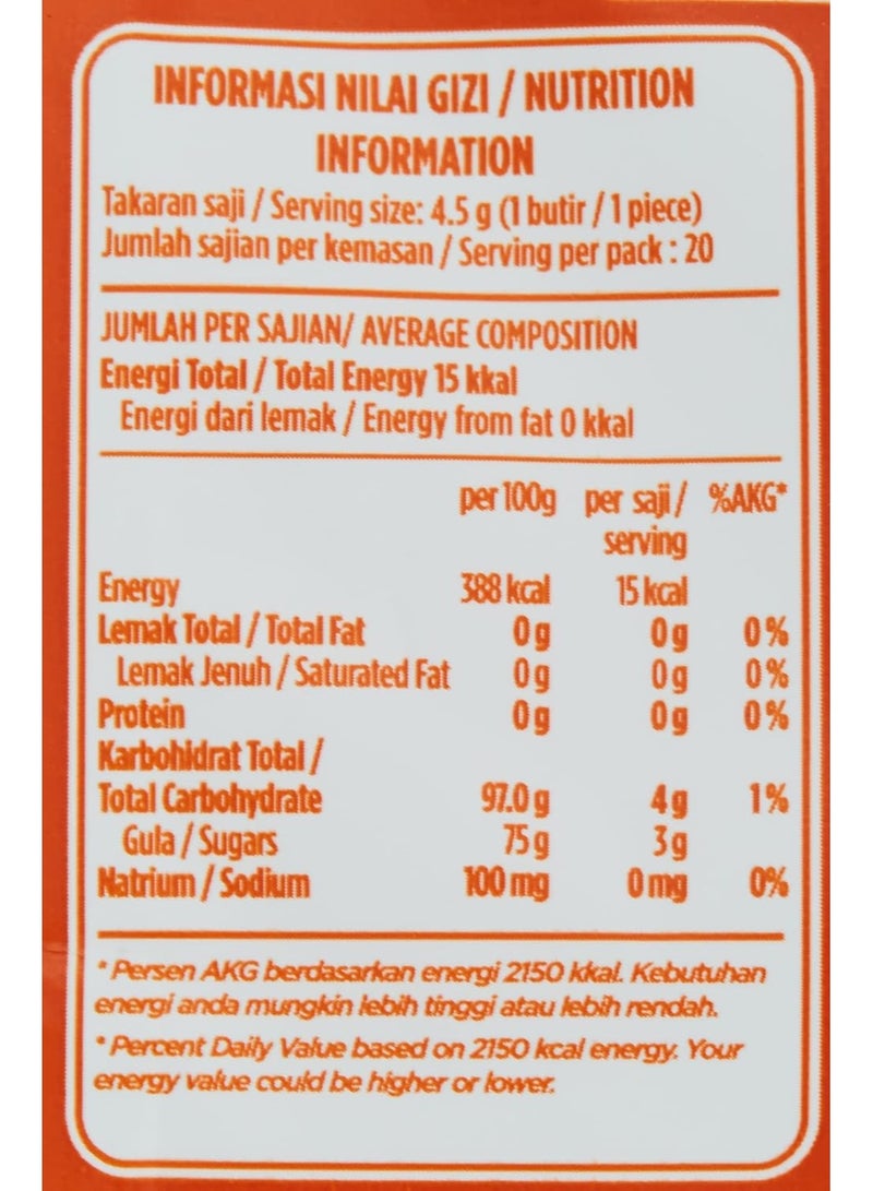 Fox's Crystal Clear Fruits Candy 90g - Image 2