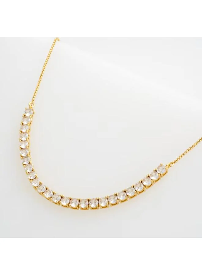 Ted Baker  MELROSE: Icon Crystal Adjustable Necklace for Women | Best Price UAE