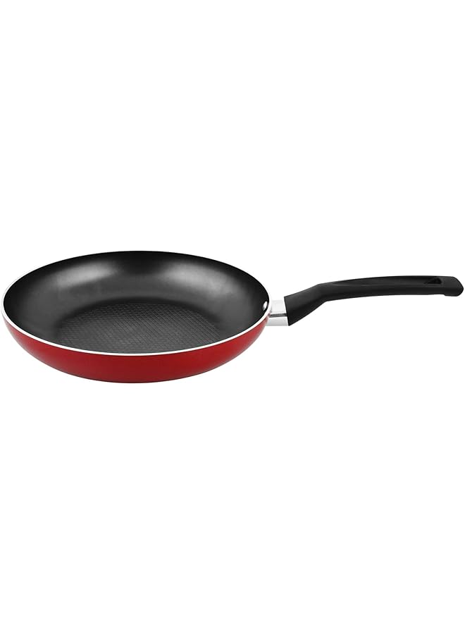 برستيج مقلاة سيف كوك من الألومنيوم مع مقلاة غير لاصقة، 24 سم، أحمر، 2724558585557 - Image 2