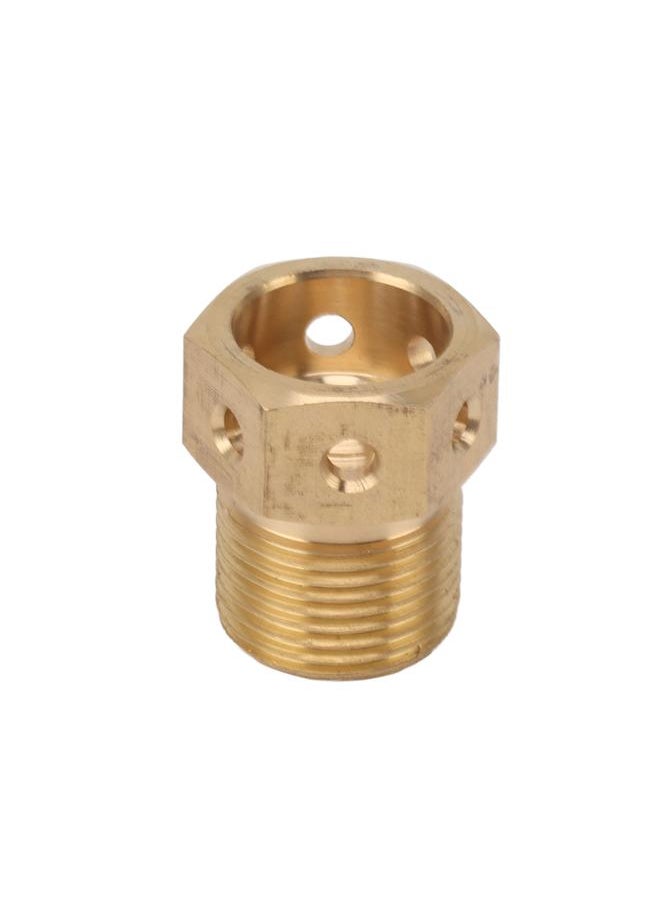 Thoraya 10PCS Misting Nozzle Brass Multiple Holes Anti Corrosion Fine Misting Water Nozzles for Cooling System Garden Lawn M20x1.5  - Image 1