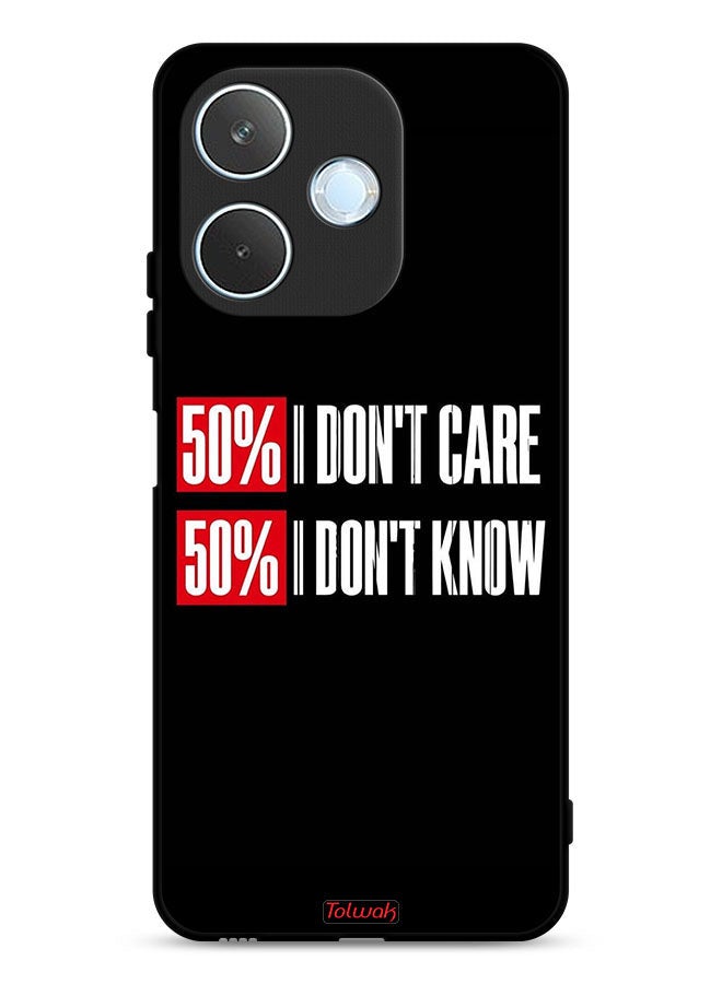 Tolwak Oppo A5 Pro Protective Case Cover I Do Not Care - Image 1
