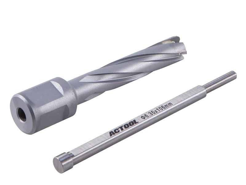 ACTOOL 1/2'' Diameter x 2'' Depth of Cut Carbide Tipped TCT ANNULAR Cutter with 3/4'' Weldon Shank - Image 4