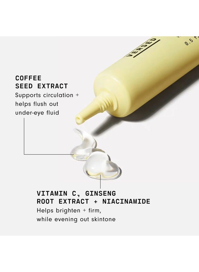 Versed جل العين المشرق لعطلة - جل خفيف الوزن مهدئ للعيون المنتفخة مع فيتامين C، مستخلص جذر الجينسنغ ونياسيناميد - يساعد في تقليل ظلمة تحت العين - نباتي (0.5 أونصة سائلة) - Image 3