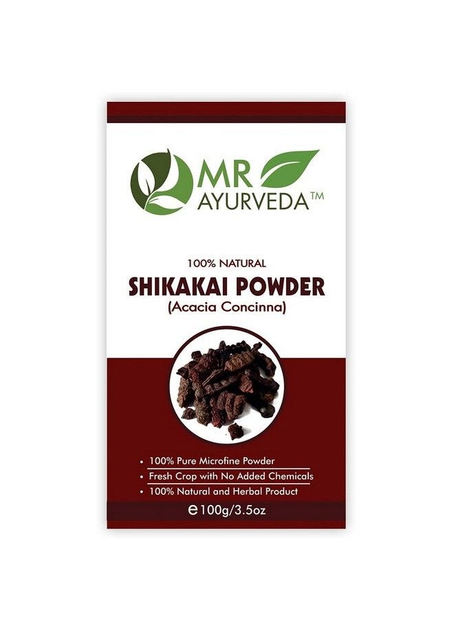 MR Ayurveda مسحوق أملا ريثا شيكاكاي العضوي بنسبة 100%؛ مسحوق أملا ريثا شيكاكاي للشعر؛ مجموعة للعناية بالشعر الطبيعي مكونة من 3 قطع (100 جرام لكل قطعة)  - Image 5