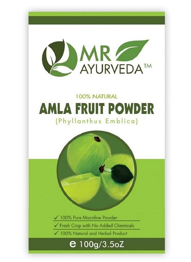 MR Ayurveda مسحوق أملا ريثا شيكاكاي العضوي بنسبة 100%؛ مسحوق أملا ريثا شيكاكاي للشعر؛ مجموعة للعناية بالشعر الطبيعي مكونة من 3 قطع (100 جرام لكل قطعة)  - Image 3