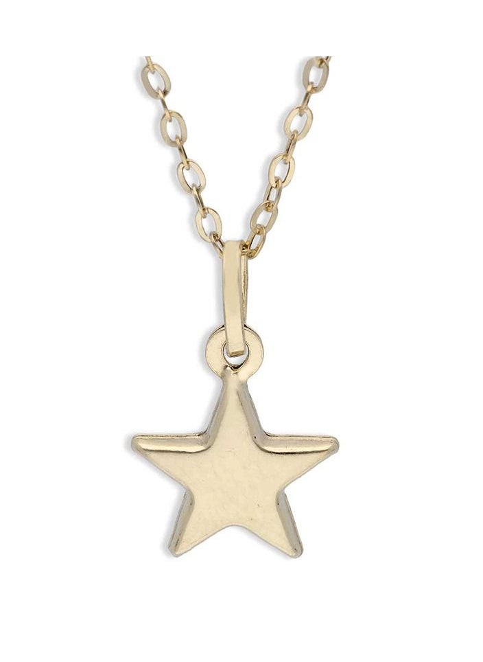 FK Jewellers - Gold Necklace (Chain with Star Pendant) 18KT - FKJNKL18KU1133 - Image 1