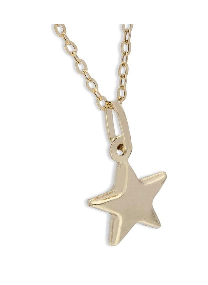 FK Jewellers - Gold Necklace (Chain with Star Pendant) 18KT - FKJNKL18KU1133 - Image 1