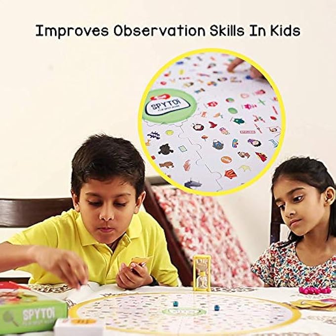 Toiing Spytoi  Fun Educational Spotting Board Game for Kids 5 Year Olds  Above  Fun Social Emotional Game to develop Observation Skills  Emotional Intelligence Great Birthday Gift Option - Image 5