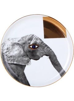 Porland Wild Life Elephant Flat Plate 20CM - pzsku/Z38DD9652F20628031506Z/45/_/1736539726/6b6f730f-df4d-4831-a0a1-c09e6b1c68bb