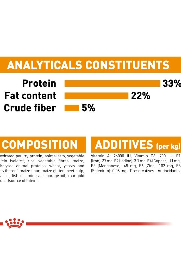 رويال كانين طعام جاف للقطط 4 كجم للعناية بالشعر والجلد من فيلين كير نوتريشن - Image 5