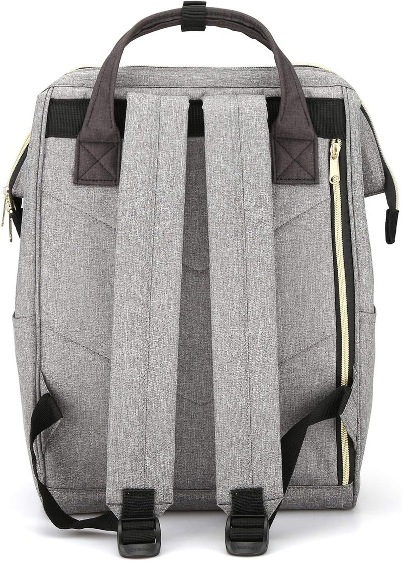 Himawari Laptop Backpack Travel Backpack With USB Charging Port Large Diaper Bag Doctor Bag School Backpack for Women&Men - Image 3