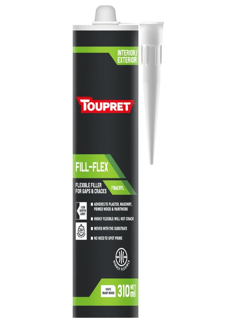 Fibacryl flexible fiber filler paste 310 ml