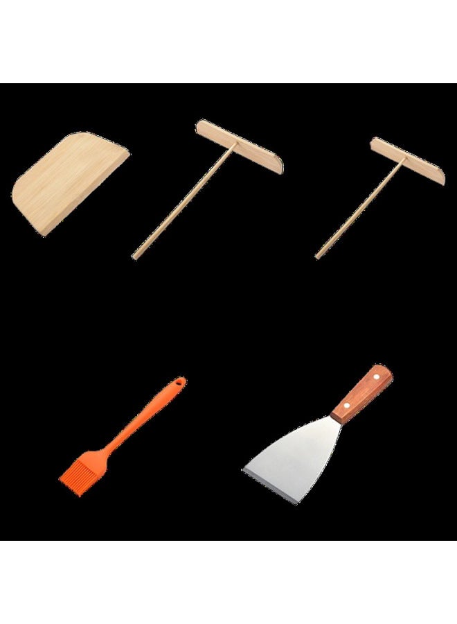 Source Pancake Fruit Rake Stall Egg Cake Scraper Bamboo Dragonfly Kitchen Gadget Oil Brush Shovel Rake-Specifications:Bamboo Scraper 14*8cm-opp Bag  - Image 5