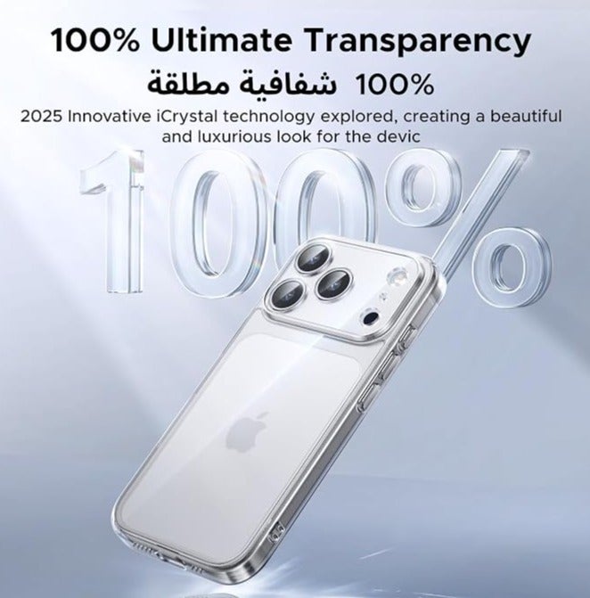 Unipha iPhone 17 Pro Max Case Non-Yellowing Shockproof Phone Cover For iPhone 17 Pro max Anti-Scratch Crystal Clear transparent Cover For iPhone 17 Pro max 6.9-inch - Image 3