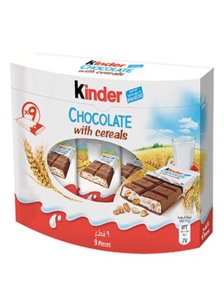 Chocolate With Cereals Milk Chocolate Bar With Milky Filling And Cereals