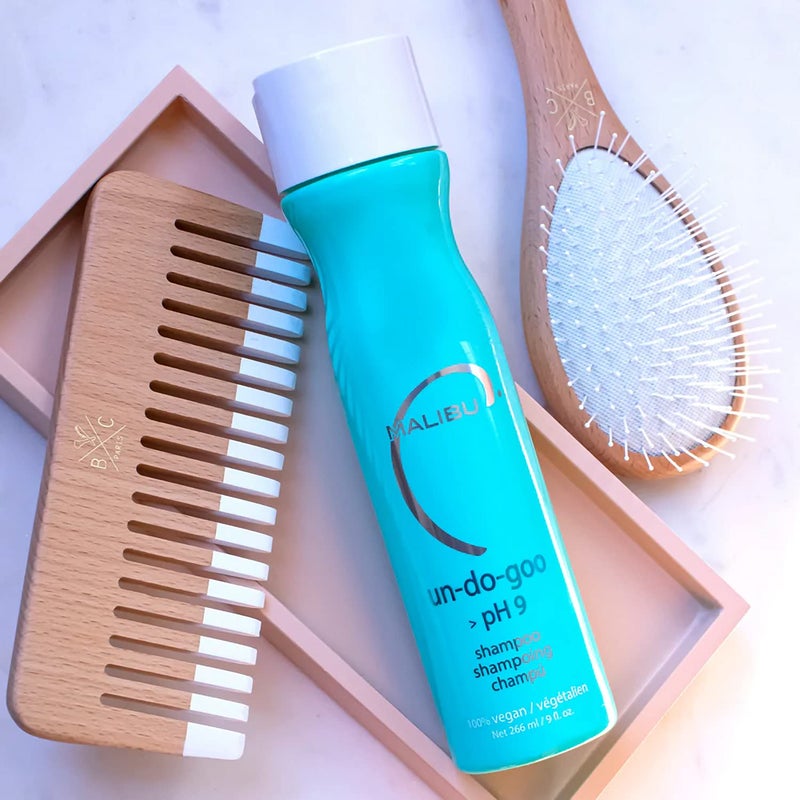 Malibu C شامبو ماليبو سي أون-دو-غو (1 عبوة) - شامبو م clarifying لإزالة تراكم المنتجات + الراتنجات من الشعر - استعادة اللمعان، تنظيف مرطب - Image 5