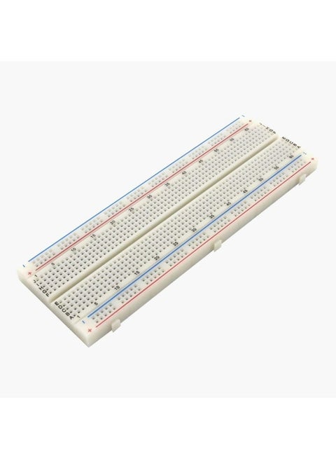 Breadboard 830 Points – Prototype Solderless Testing Board for Arduino, Raspberry Pi & DIY Electronics Projects