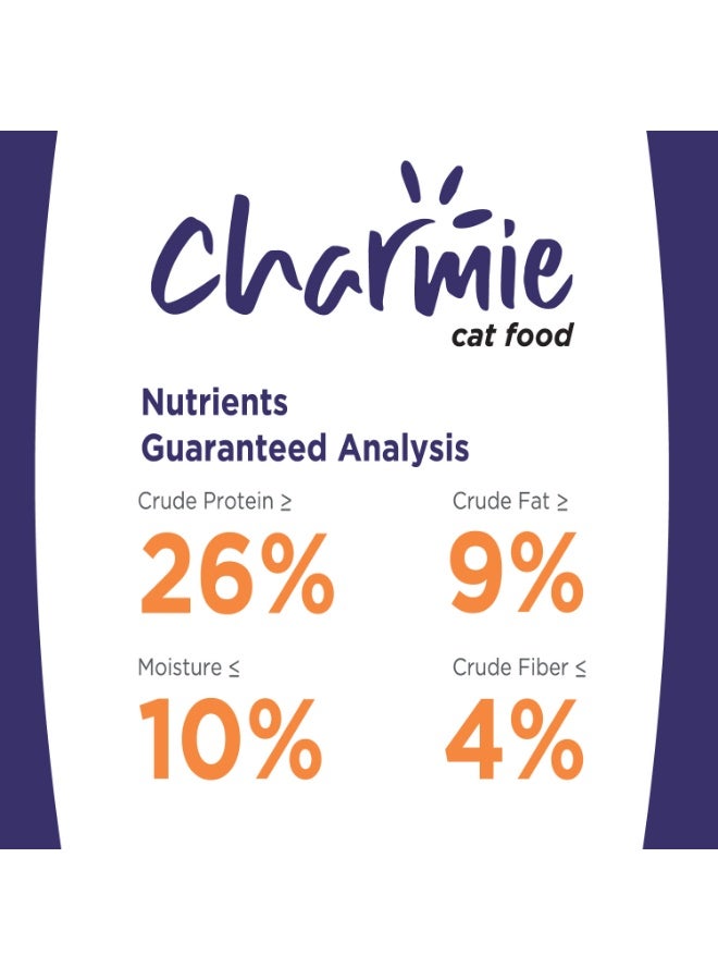 Charmie Dry Cat Food Seafood Flavor 10 kg - Image 3