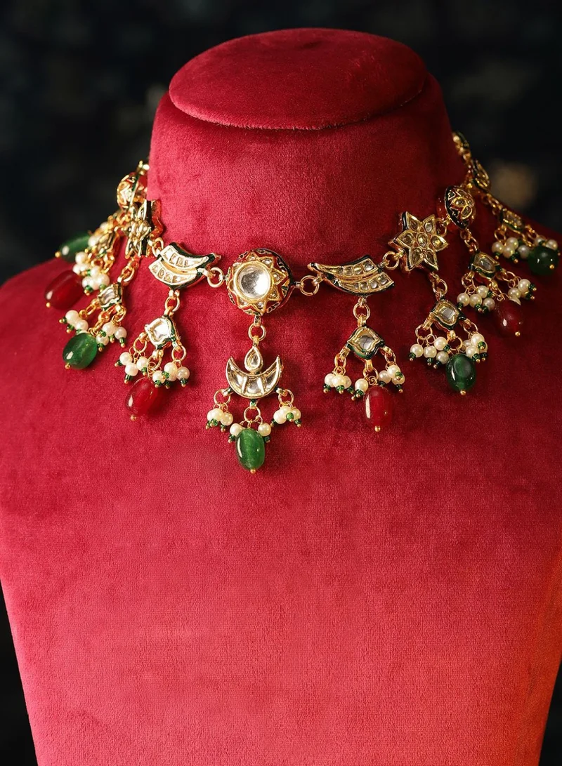 Priyaasi Kundan Studded Jewellery Set