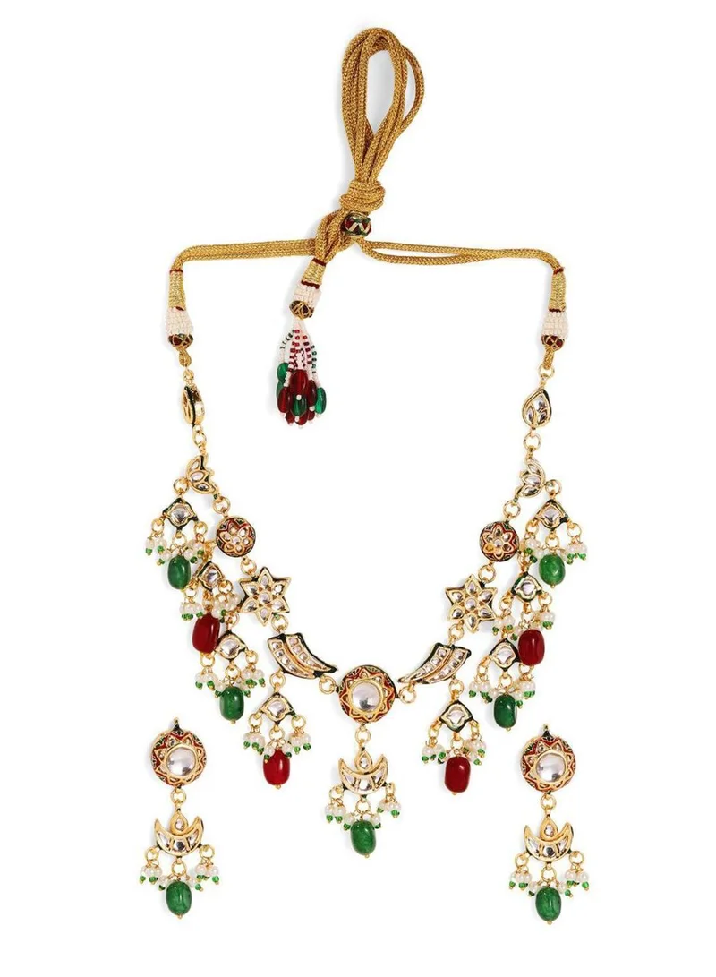 Priyaasi Kundan Studded Jewellery Set