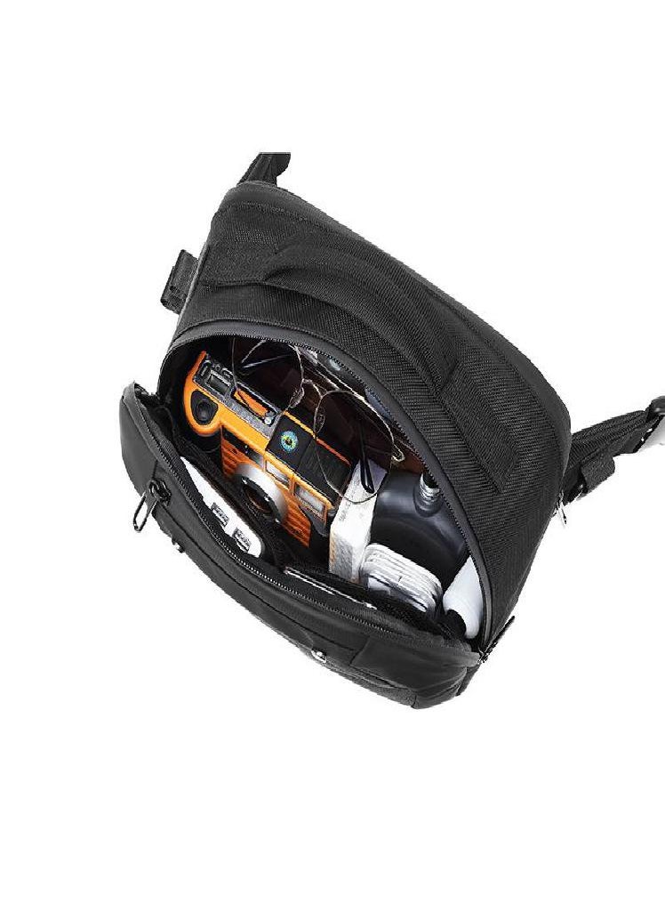 Eckek - OZUKO Men's Waist Bag Outdoor Multifunctional Camouflage Chest Bag Tactical Storage Large Capacity Messenger Bag - Image 1