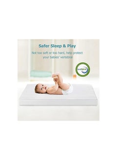 Moro Moro Portable Baby Bed Mattress – Dual-Sided Foam & Sponge with Waterproof Cotton Cover  - Image 4