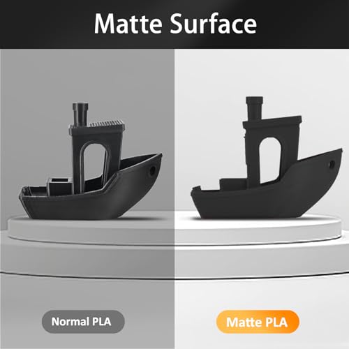 ERYONE Matte 3D Printer PLA Filament 1.75 +/- 0.03mm, Matte Filament PLA 1KG(2.2LBS) Spool, Ruby Red - Image 4