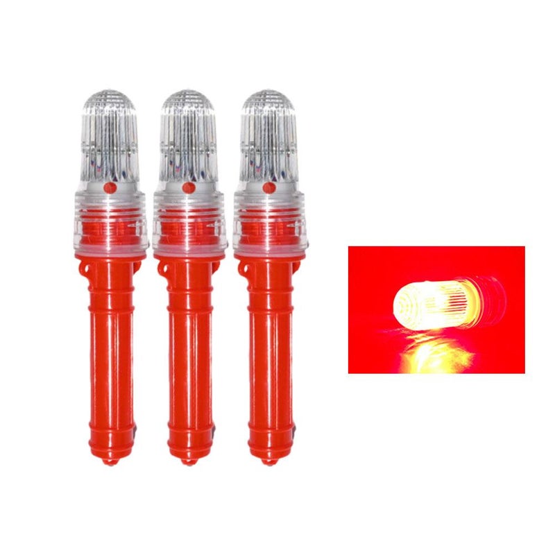 Marine LED signal light, fish attractant light, animal repellent light, fishing light, sensor-activated warning light (batteries not included). - Image 2