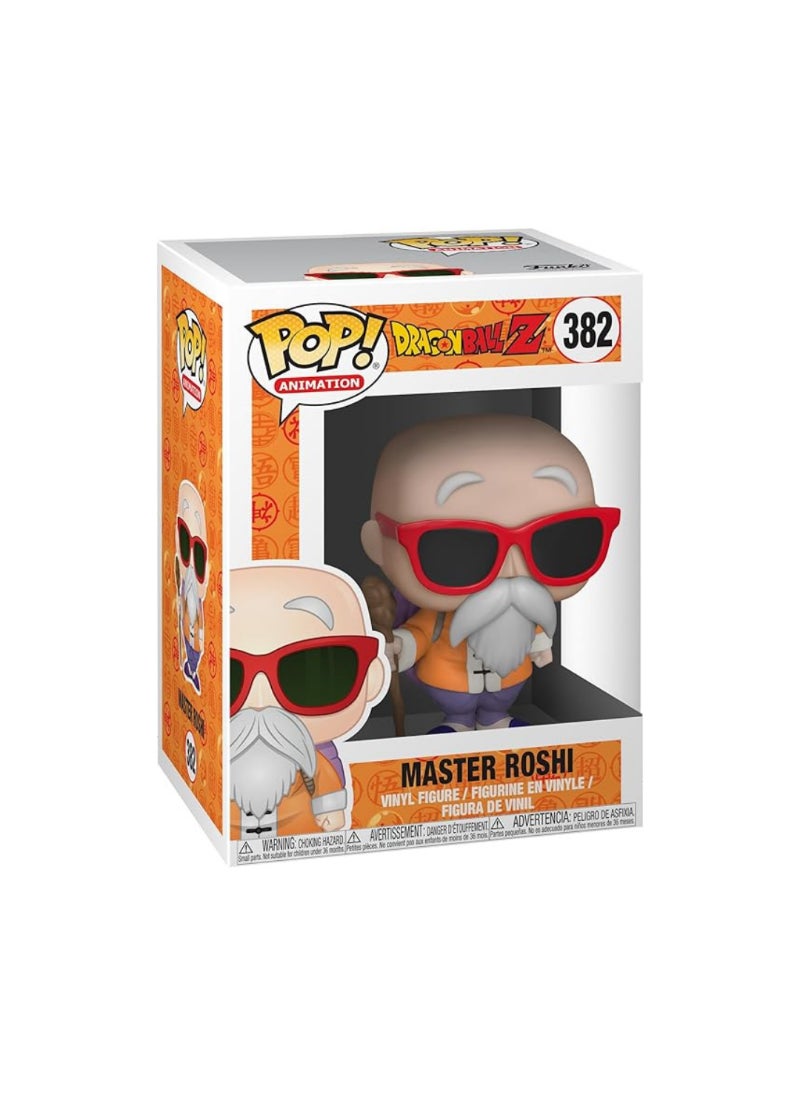 FUNKO POP فانكو بوب أنيميشن دراغون بول زد S4 ماستر روشي مع العصا
