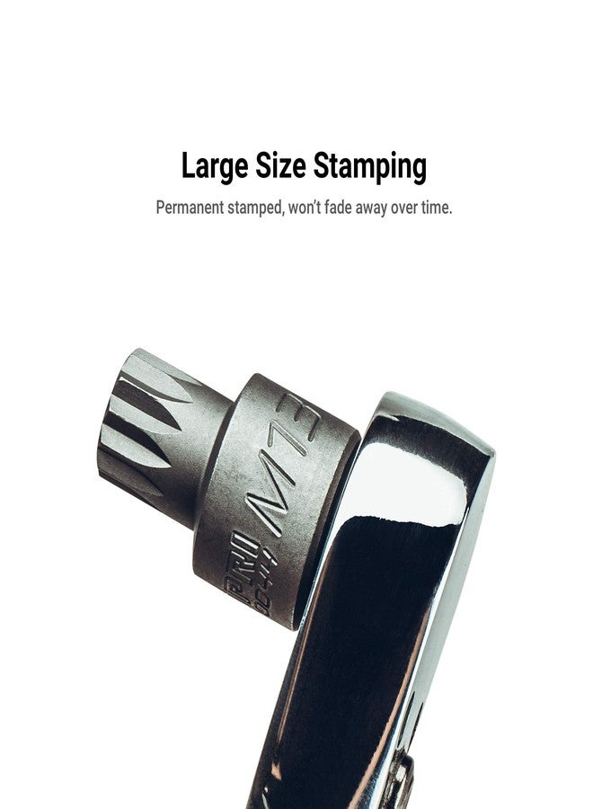 Capri Tools مقبس مفك براغي مربع ثلاثي من نوع XZN Super-Stubby مقاس 13 مم من Capri Tools (CP30044) - Image 5