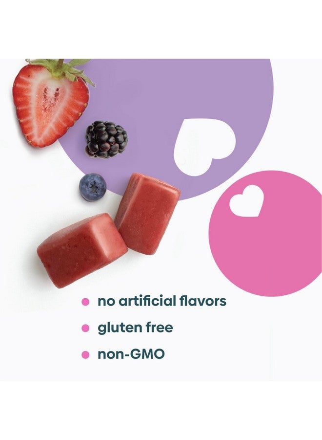 UpSpring مكملات الرضاعة من أب سبرين للرضاعة الطبيعية، وجبات خفيفة للرضاعة مع الحلبة والشوك المقدس، دعم أساسيات الرضاعة الطبيعية، إمداد حليب الثدي - توت مختلط (28 قطعة) - Image 3