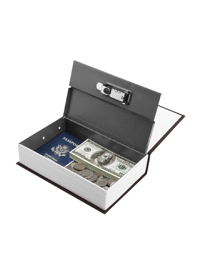 StarTech Rectangular Shaped Combination Lock Diversion Book Safe Black 1.13kg RW-803A-C - Image 4