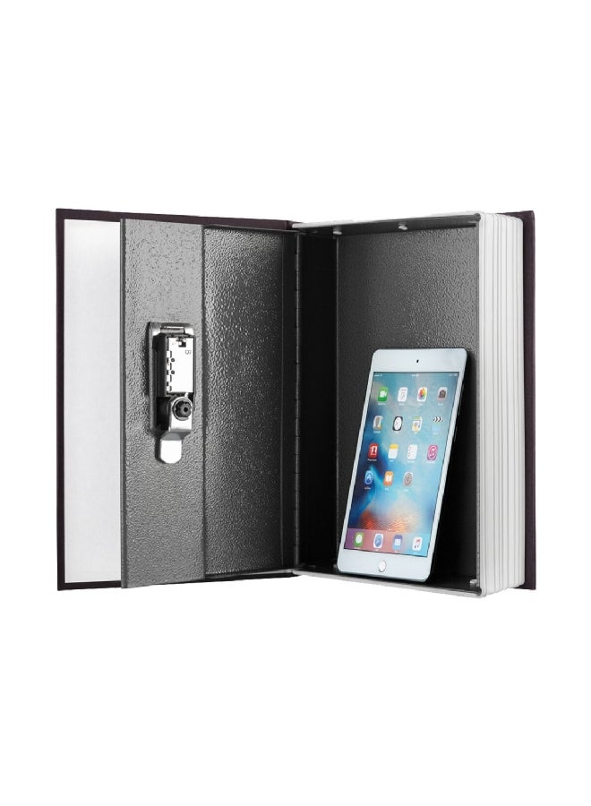 StarTech Rectangular Shaped Combination Lock Diversion Book Safe Black 1.13kg RW-803A-C - Image 3