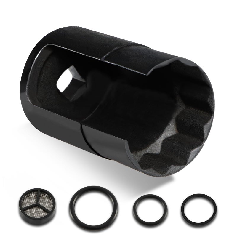 KPALAG 60 IPR Valve Socket with Seal kit Injector Pressure Regulator Valve Removal Tool 38 Drive Compatible with Ford 60L Vehicles F250 F350 F450 E350 E450 Super Duty Excursion Replace 3C3Z9H529A - Image 3