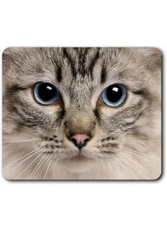 Pretty Ragdoll Cat Blue Eyes Mouse Mat Pad Computer Pc Laptop Gaming Office Home Desk Accessory Gadget 3596