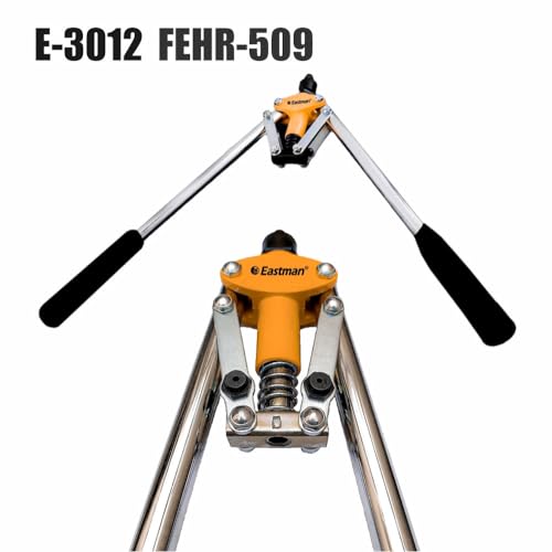 Eastman Hand Riveters 509 mm Pop Rivet Gun Fast Hitting Professional Chrome Handled Riveting Tool for Metal Furniture Automotive Home Workshop (E-3012) - Image 4