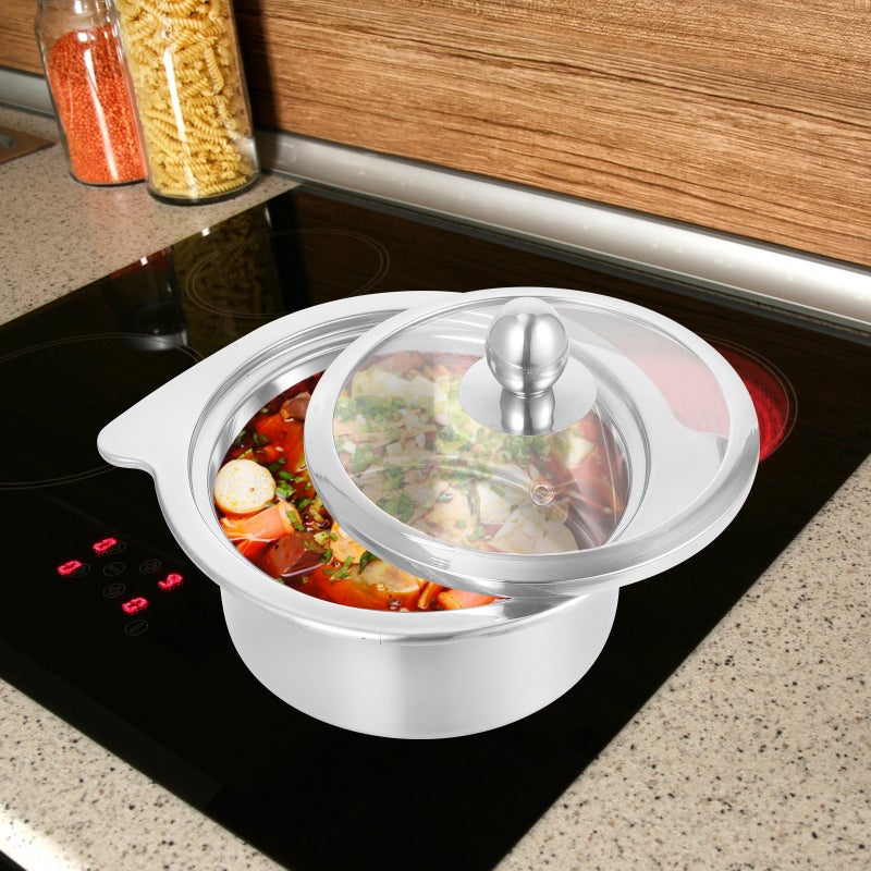 Ramen Cooking Pot with Lid Ramen Noodle Pot Kitchen Cookware Small Cooking Pot - Image 5